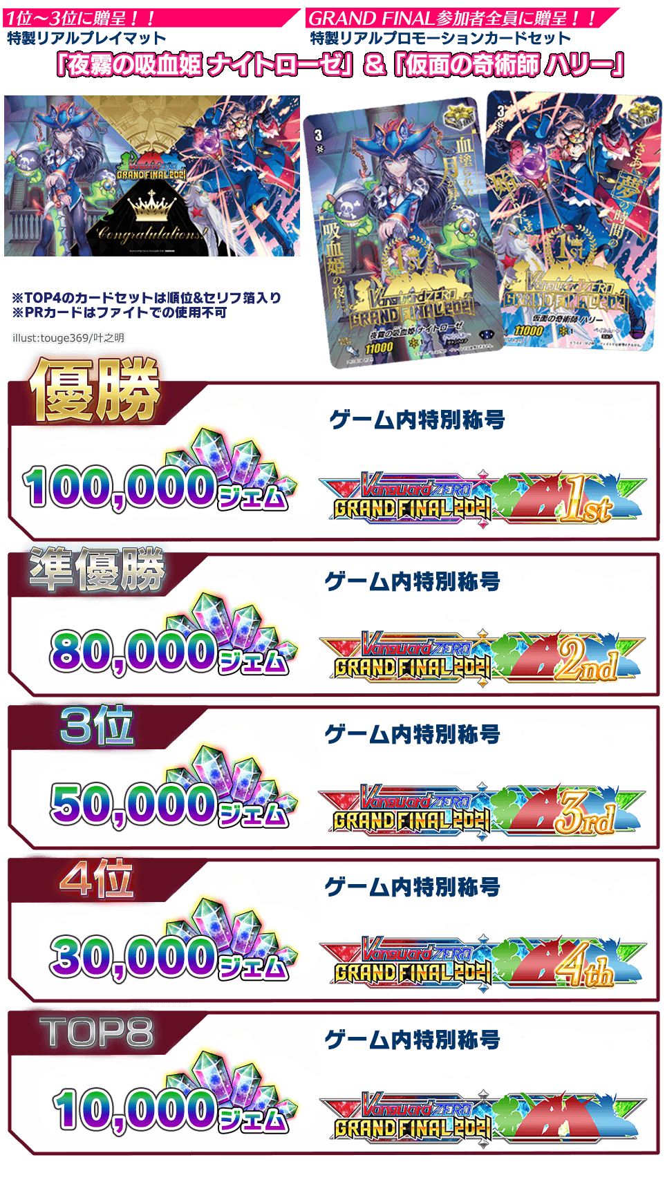 ヴァンガード ZERO公式サイト